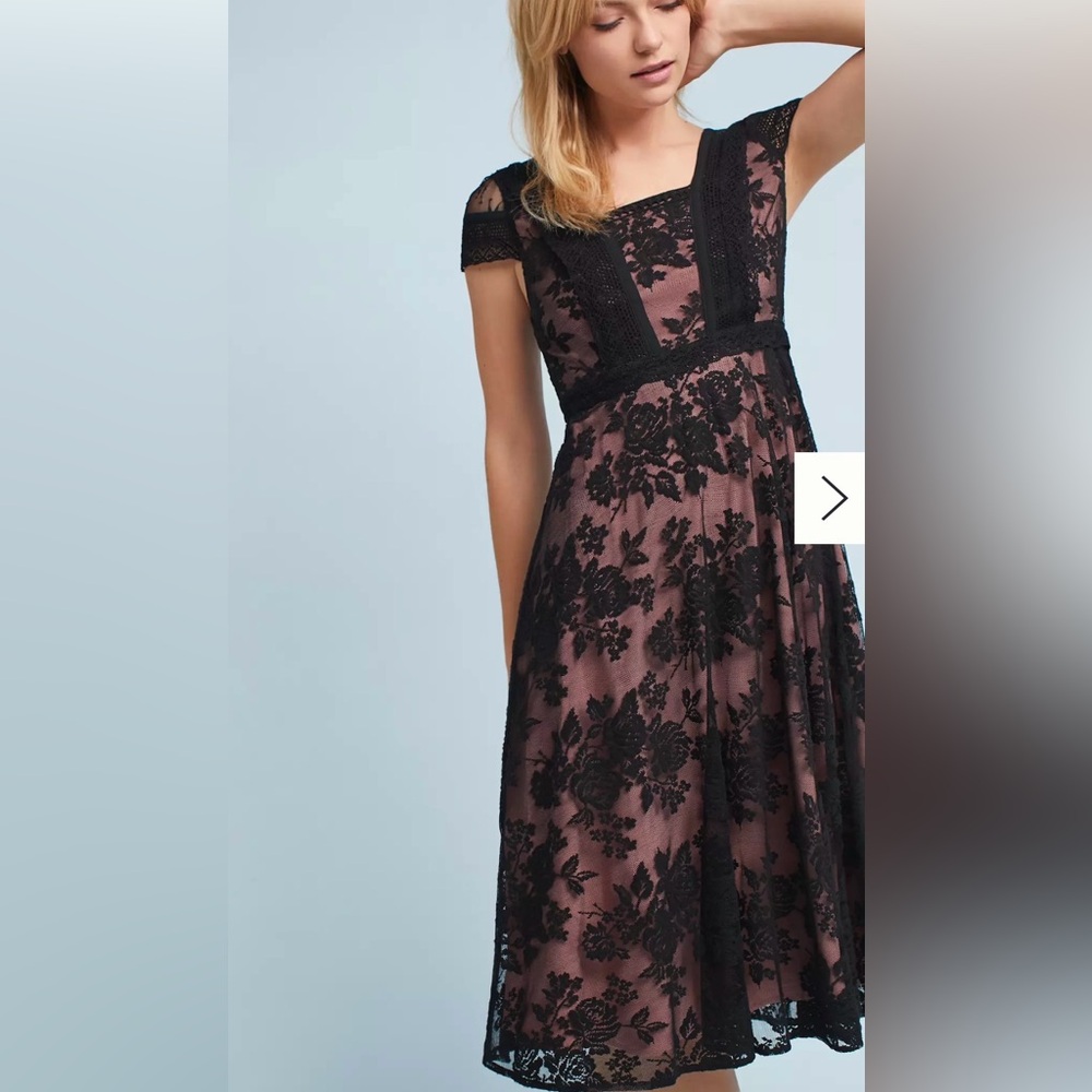 New Anthropologie Opera Lace Dress size 0
